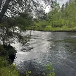 Lapland Landscape With Nature View, Sauna, Fireplace & Kitchen, Yllaes, Aekaeslompolo, Borealis Village * Экясломполо