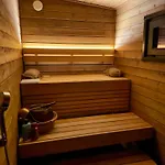 Lapland Landscape With Nature View, Sauna, Fireplace & Kitchen, Yllaes, Aekaeslompolo, Borealis Village Шале Экясломполо