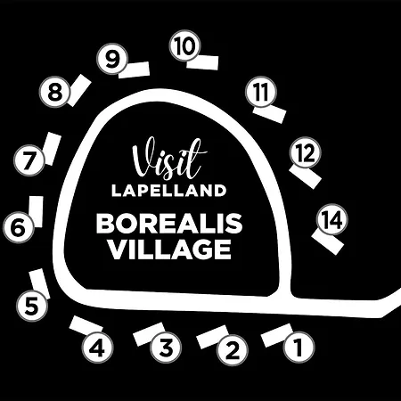 Lapland Landscape With Nature View, Sauna, Fireplace & Kitchen, Yllaes, Aekaeslompolo, Borealis Village *