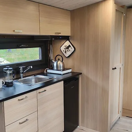 Lapland Landscape With Nature View, Sauna, Fireplace & Kitchen, Yllaes, Aekaeslompolo, Borealis Village