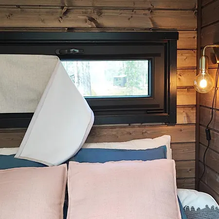 Lapland Landscape With Nature View, Sauna, Fireplace & Kitchen, Yllaes, Aekaeslompolo, Borealis Village