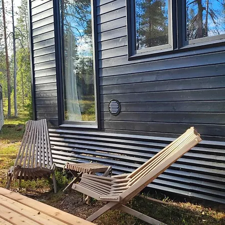 Lapland Landscape With Nature View, Sauna, Fireplace & Kitchen, Yllaes, Aekaeslompolo, Borealis Village Äkäslompolo