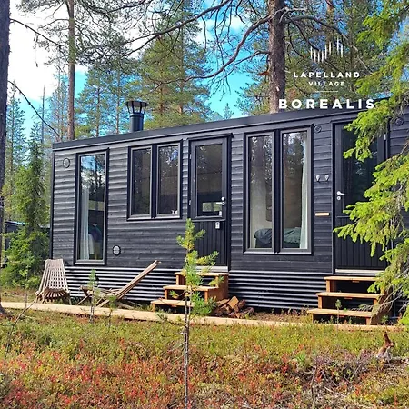 샬레 Lapland Landscape With Nature View, Sauna, Fireplace & Kitchen, Yllaes, Aekaeslompolo, Borealis Village Äkäslompolo