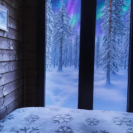 בקתה Borealis Village Xxl |sauna|wifi|yllaes|aurora *