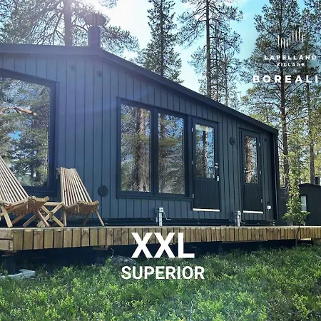 Borealis Village Xxl |sauna|wifi|yllaes|aurora בקתה Äkäslompolo