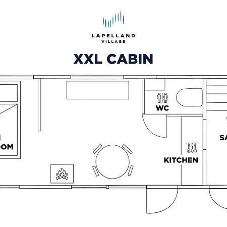 Borealis Village Xxl |sauna|wifi|yllaes|aurora בקתה