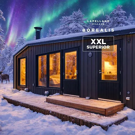 Borealis Village Xxl |sauna|wifi|yllaes|aurora בקתה Äkäslompolo