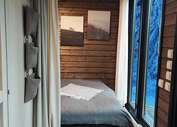 Lapland Landscape With Nature View, Sauna, Fireplace & Kitchen, Yllaes, Aekaeslompolo, Borealis Village Alpstuga